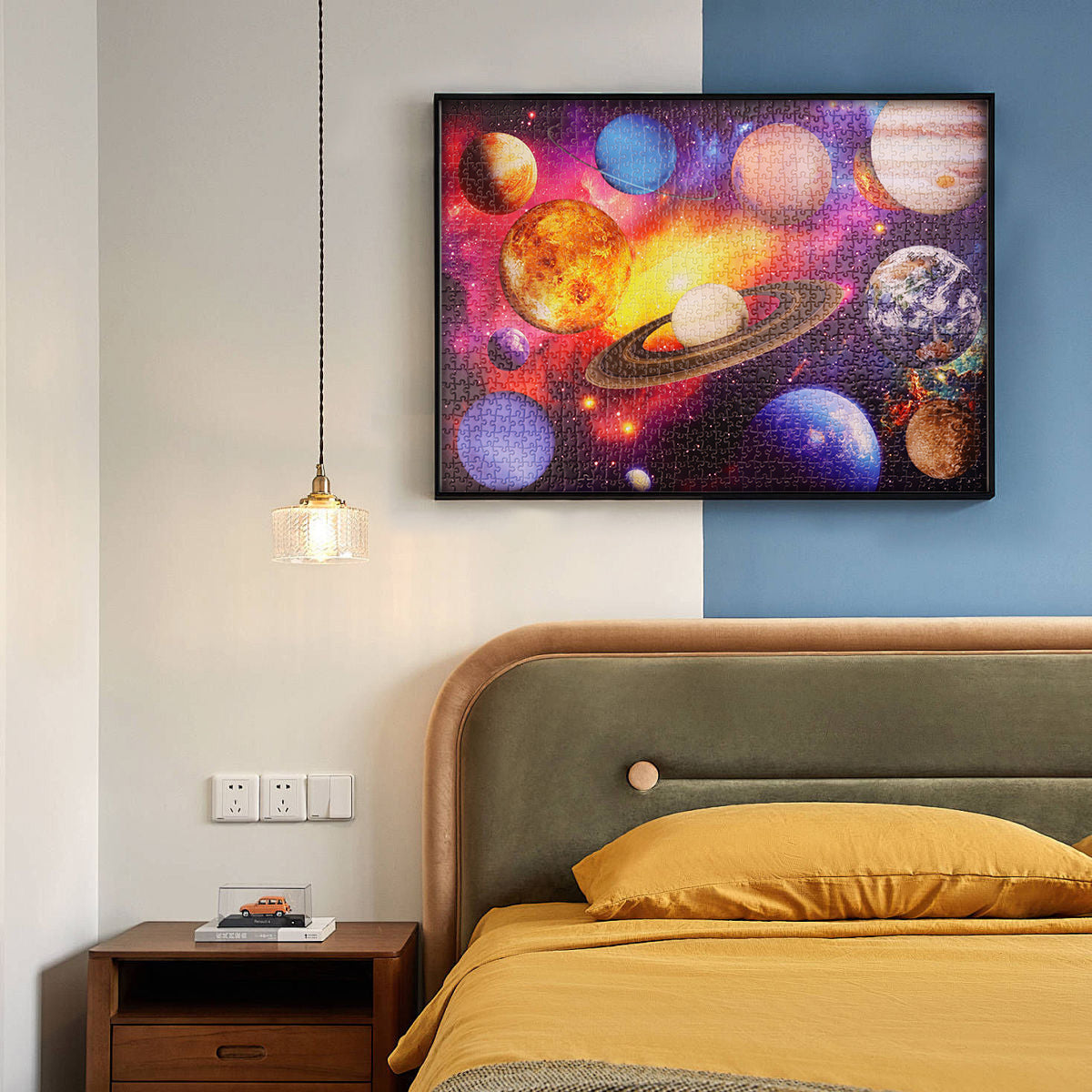 Planets Puzzles 1000 Pieces Jigsaw Puzzles Challenge for Adults Home Decoration