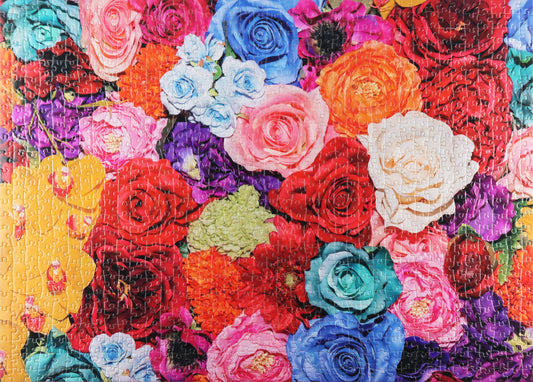 MISITU Puzzle Flowers Jigsaw Puzzles 1000 Pieces Puzzles for Adults 28 x 20 Inches