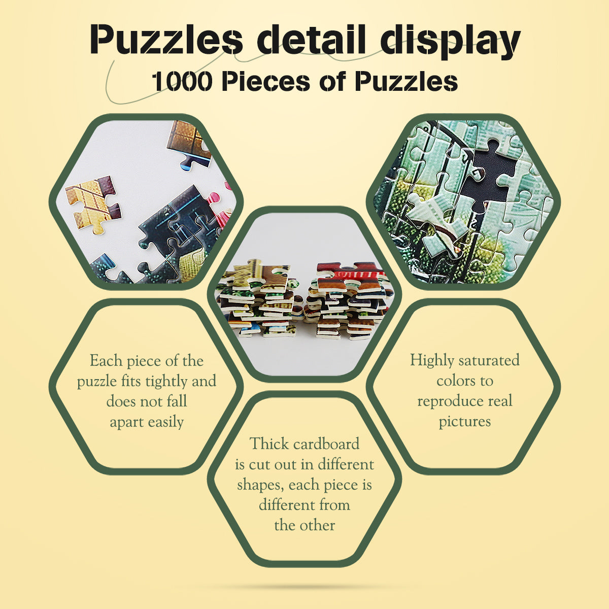 Magic Bookshelf Puzzles 1000 Pieces Jigsaw Puzzles Challenge for Chtistmas Gift Home Decoration
