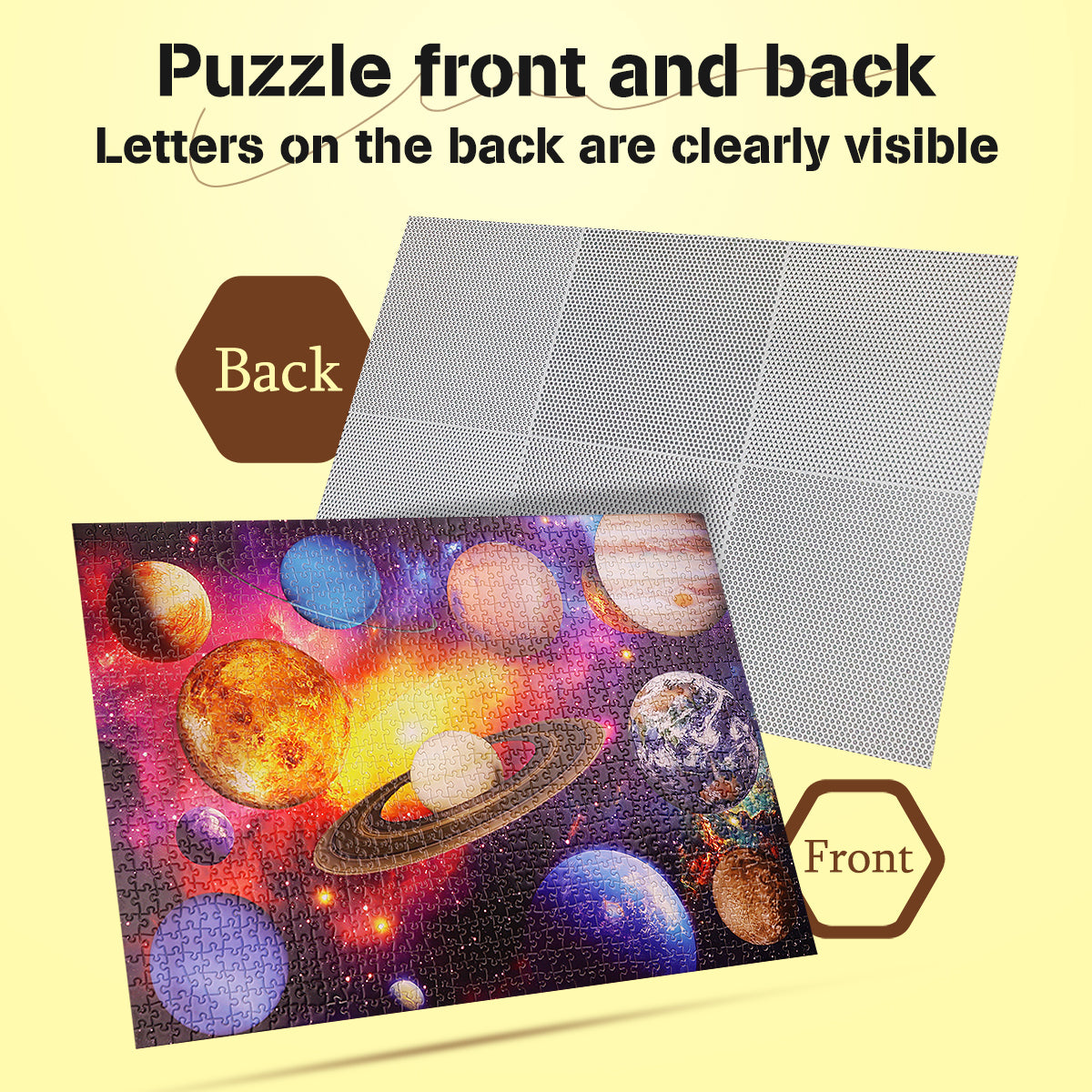 Planets Puzzles 1000 Pieces Jigsaw Puzzles Challenge for Adults Home Decoration