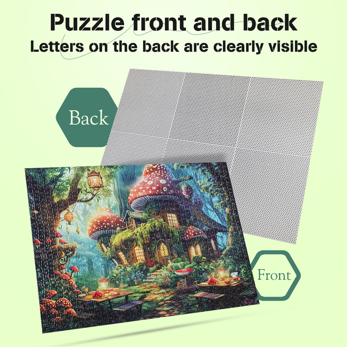 Fantasy Forest Puzzles 1000 Pieces Jigsaw Puzzles Challenge for Adults Home Decoration