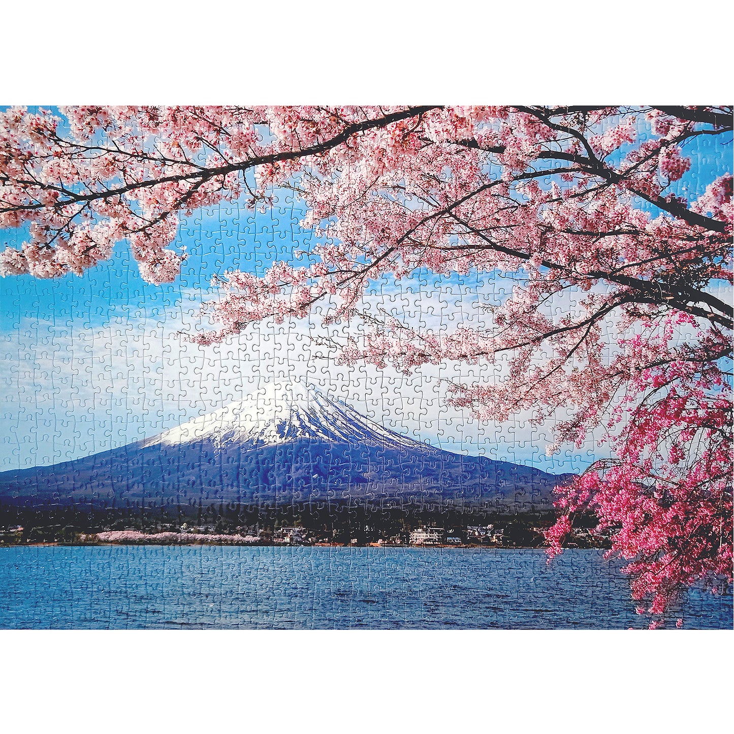 Mount Fuji Puzzles 1000 Pieces Jigsaw Puzzles Challenge for Adults Home Decoration