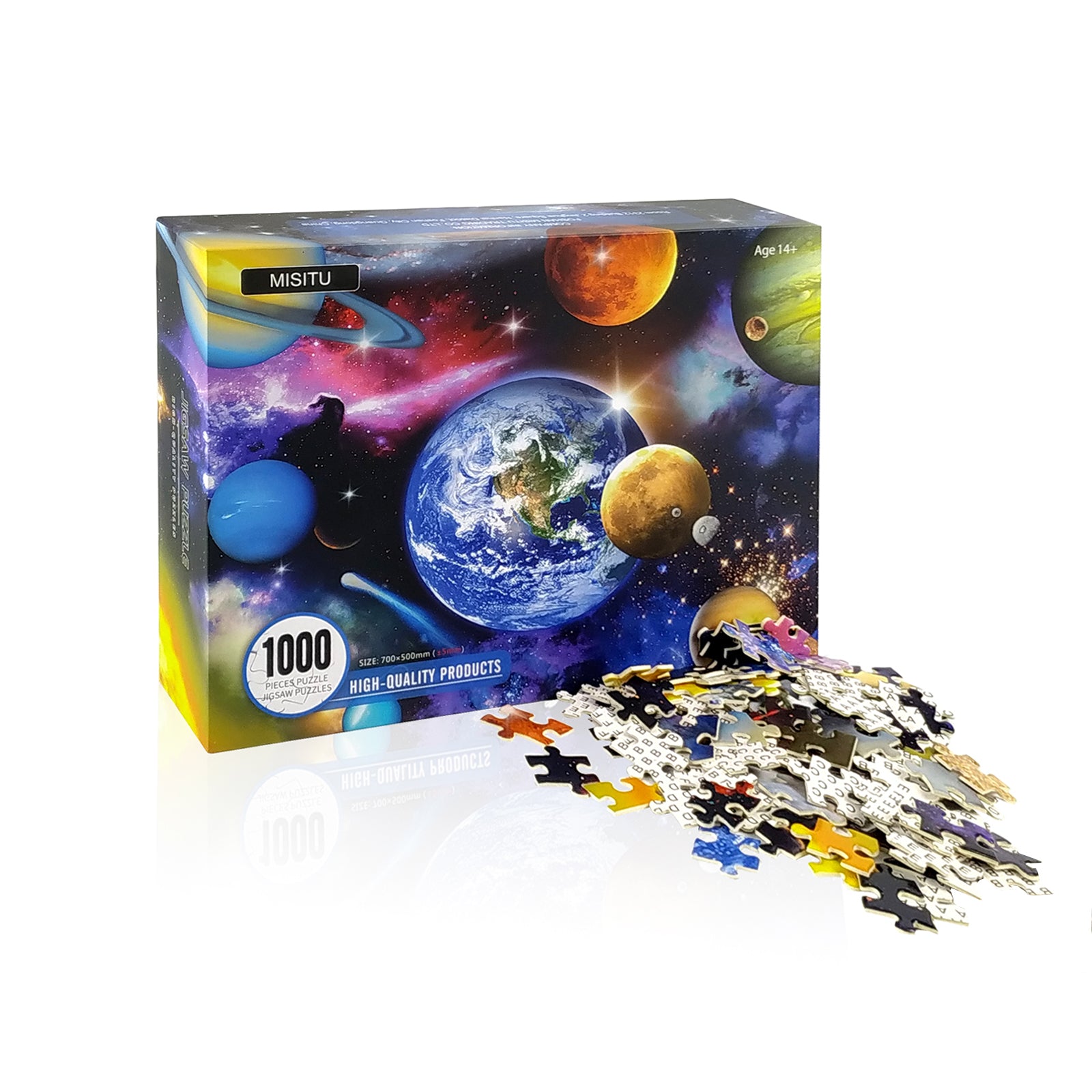 Space Planet Jigsaw Puzzles 1000 Pieces Challenge for kids and Adults