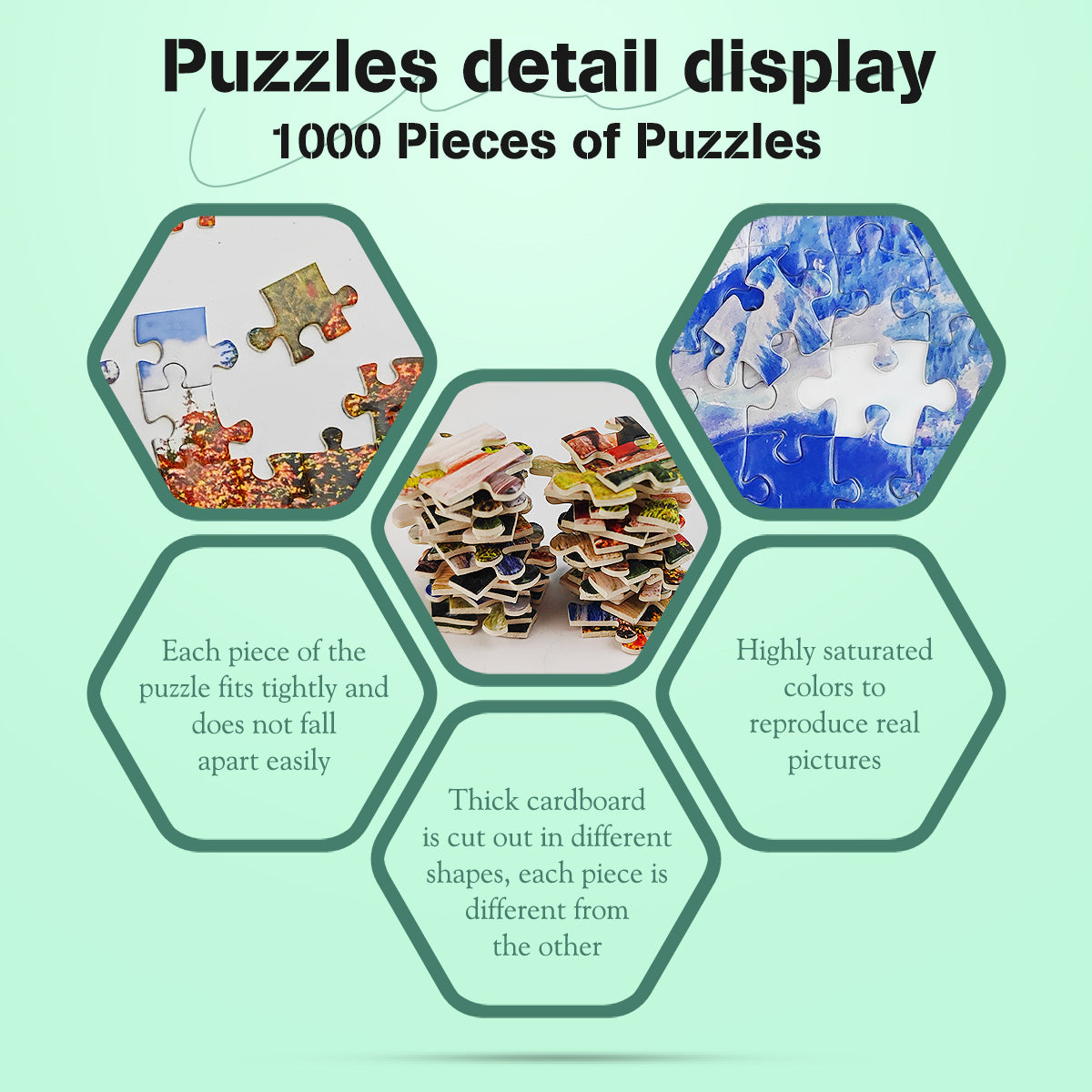 Autumn Church Puzzles 1000 Pieces Jigsaw Puzzles Challenge for Adults Home Decoration