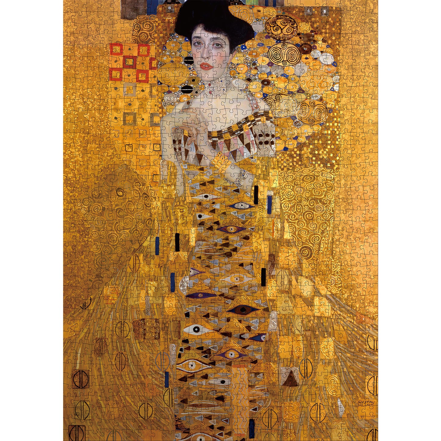 1000 Pieces Jigsaw Puzzles Challenge for Adults Home Decoration Klimt Painting Puzzle