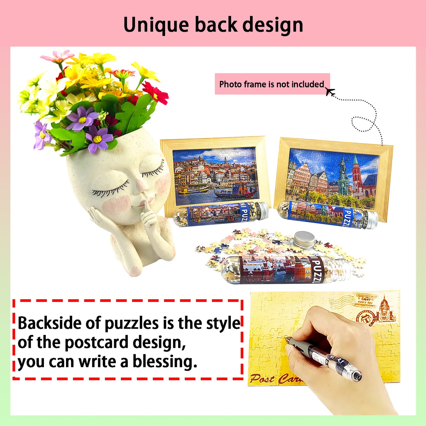 Mini Size 3 Pack 150 Pieces Puzzles Moscow Landmarks for Adult 6 x 4 Inches